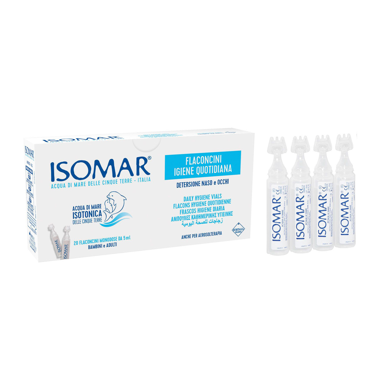 ISOMAR® Isotonic Sea Salt Solution 0.9%