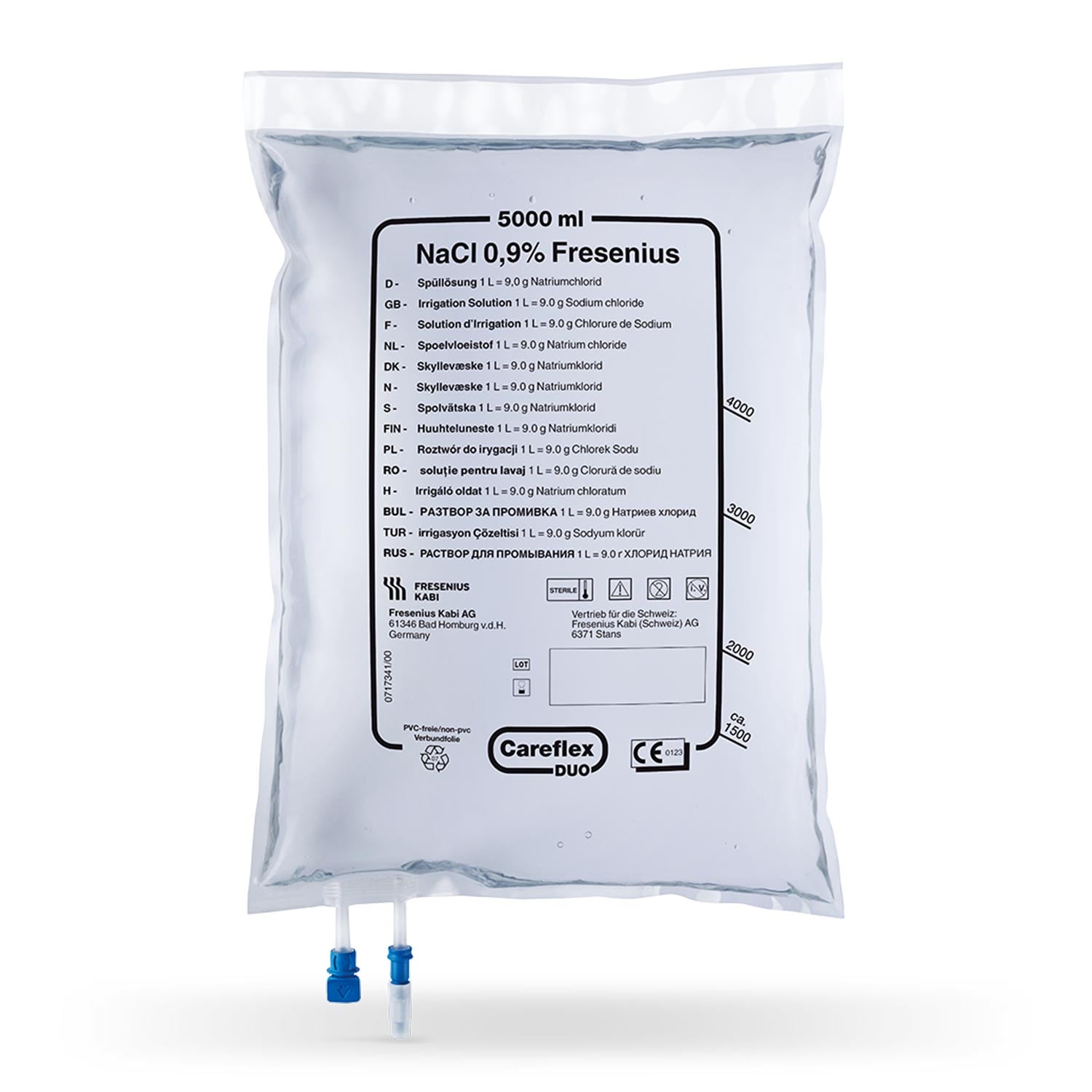 NaCl 0.9% Careflex® Duo Bag