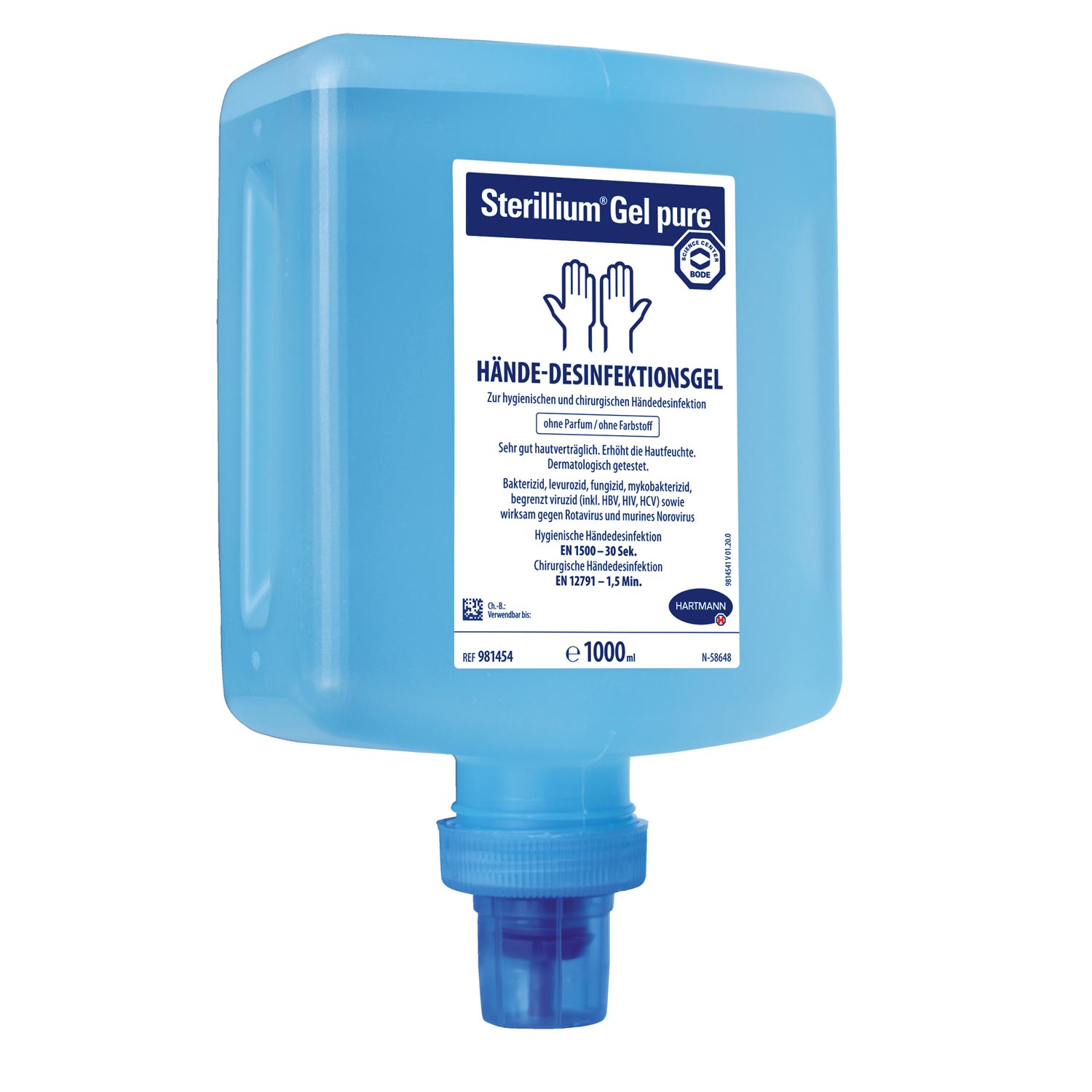 Sterillium® Gel pure CleanSafe Bottle