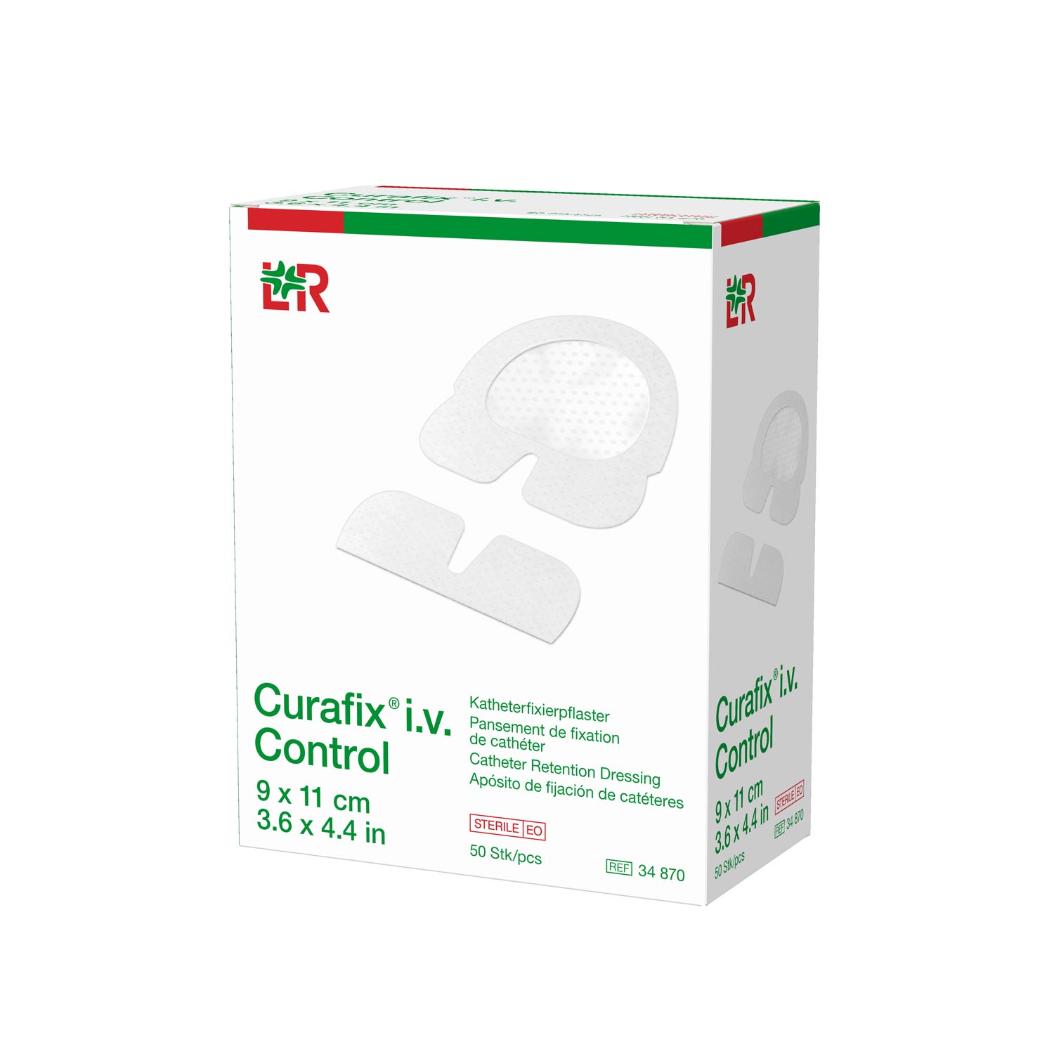 Curafix® i.v. Control Catheter Fixation Dressing