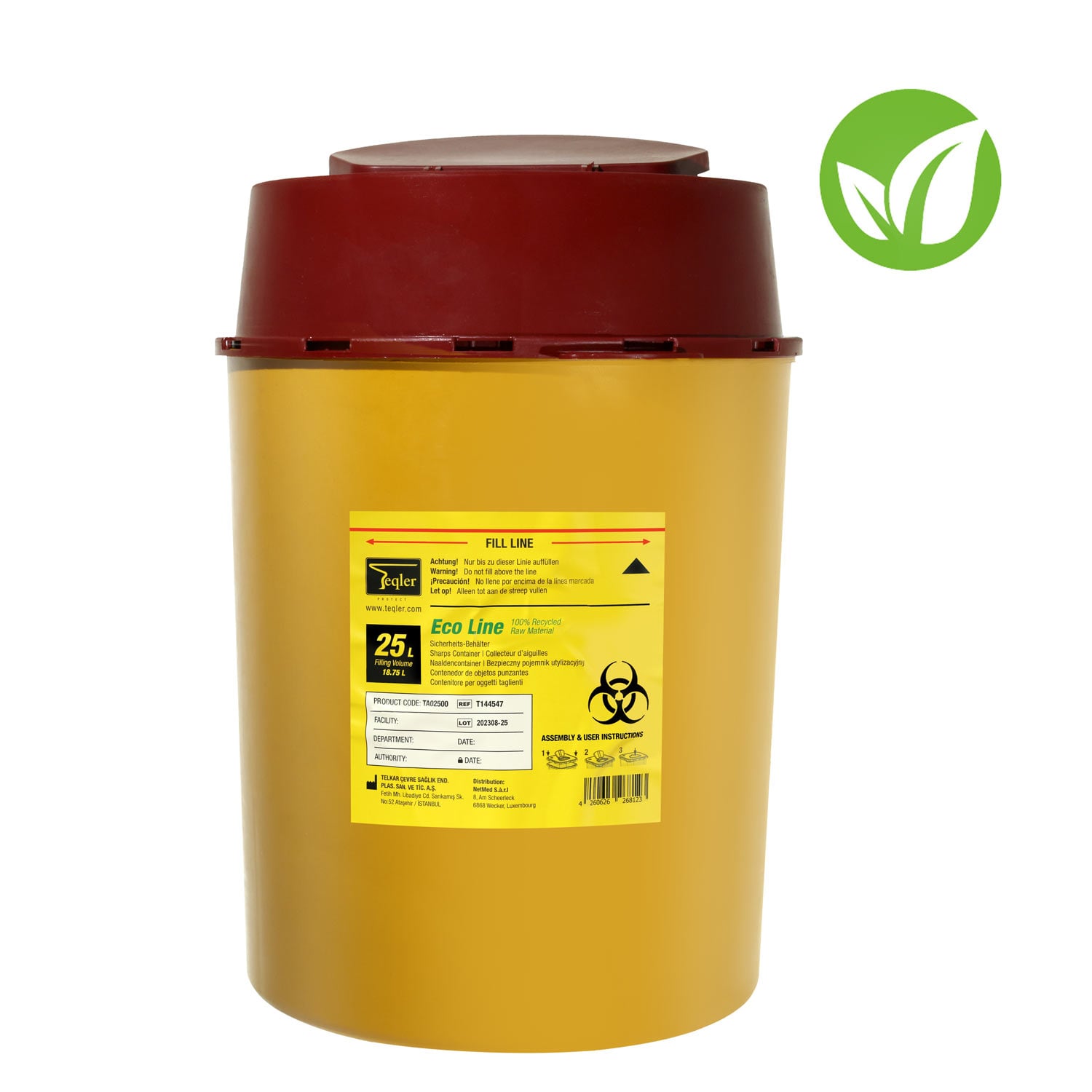 Eco Line XL Sharps Bin