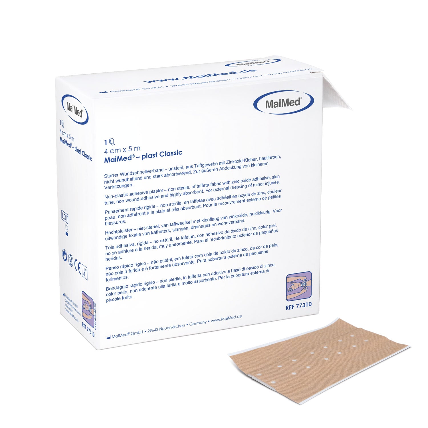 MaiMed-plast Classic Adhesive Plaster Roll