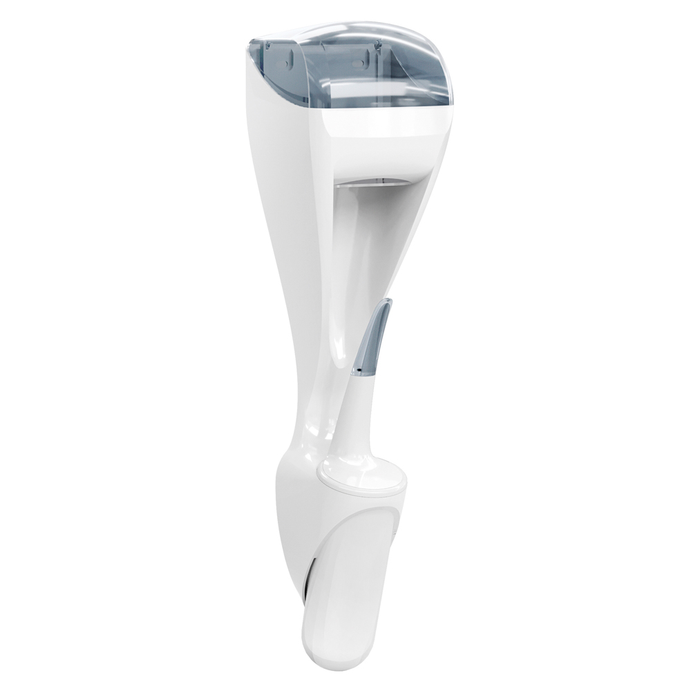 Duo Dispenser for Toilet Paper & Brush