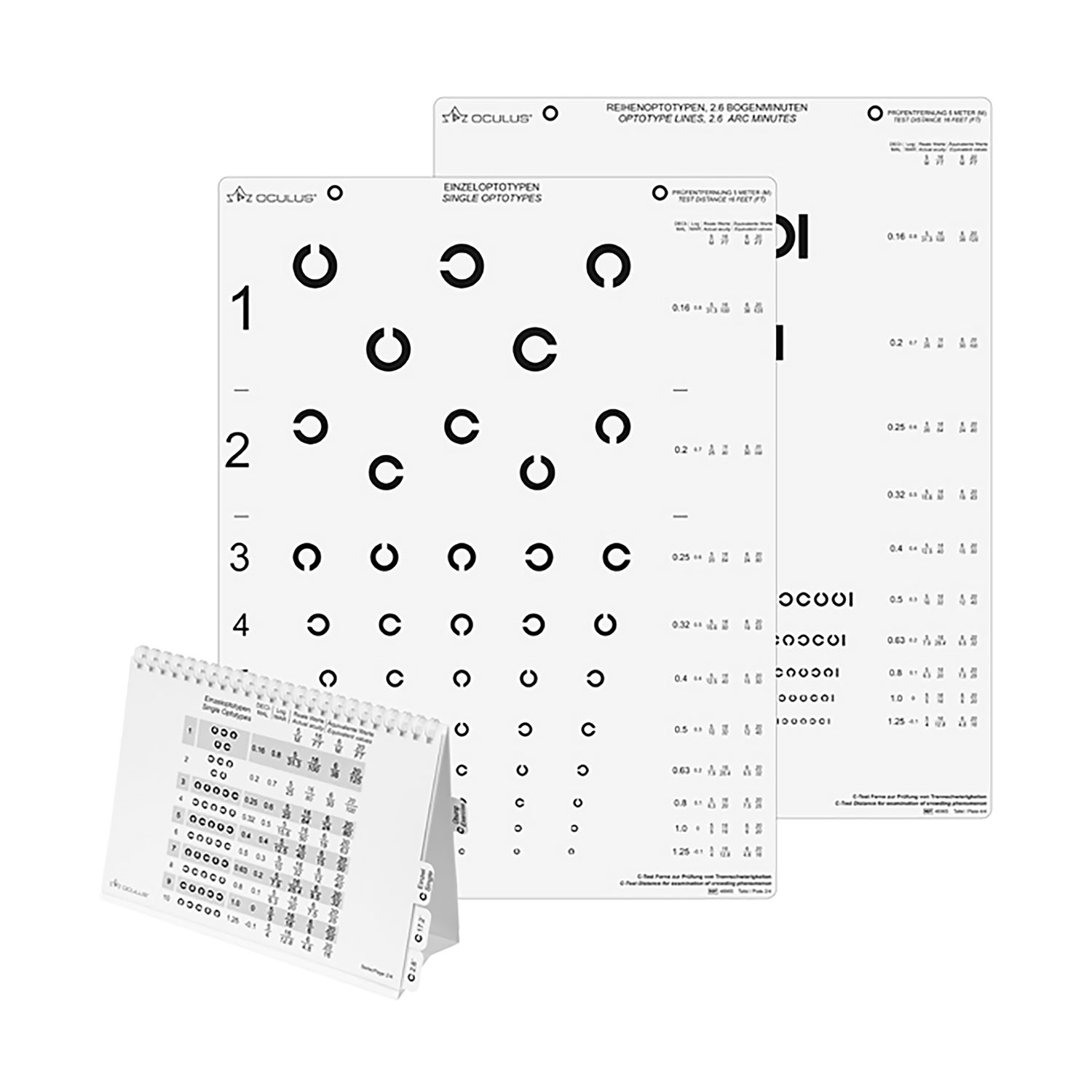 Haase/Hohemann Visual Acuity Chart