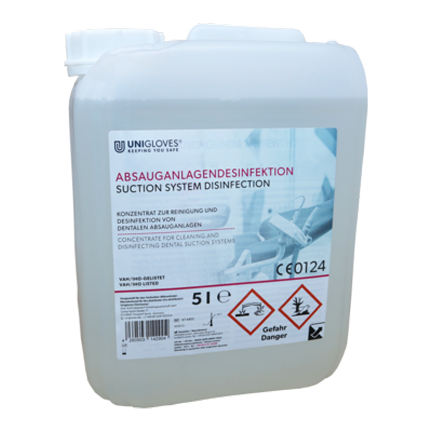 Unigloves Suction System Disinfectant