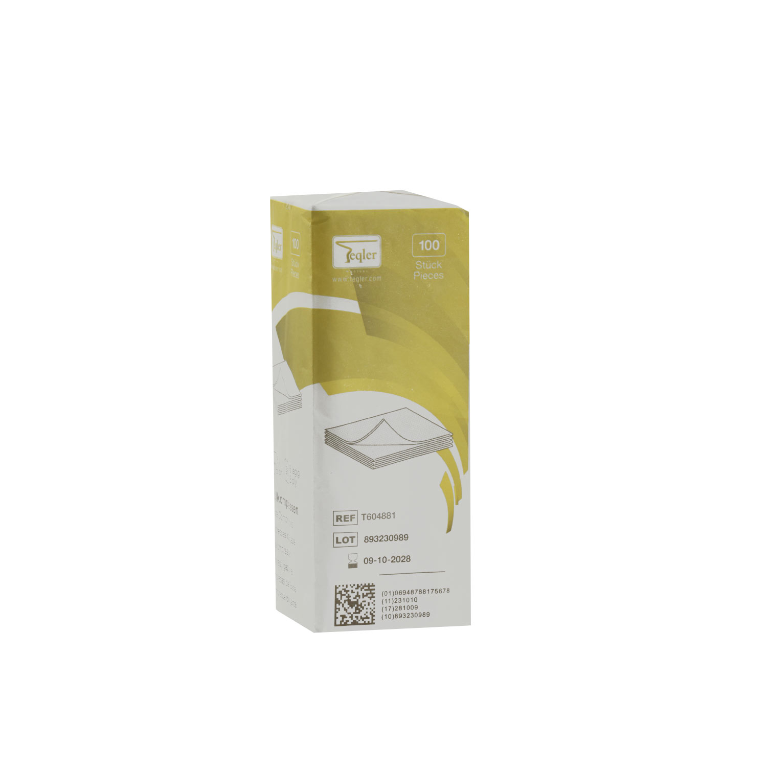 Teqler Gauze Compresses, non-sterile