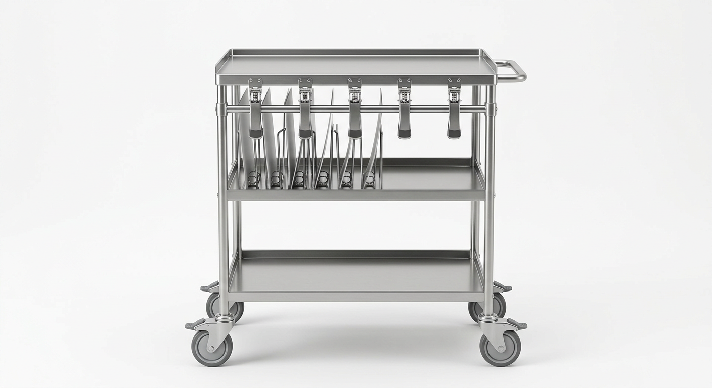 Stainless Steel Medical Record ClaStainless Steel Medical Record Clamp Vehicle