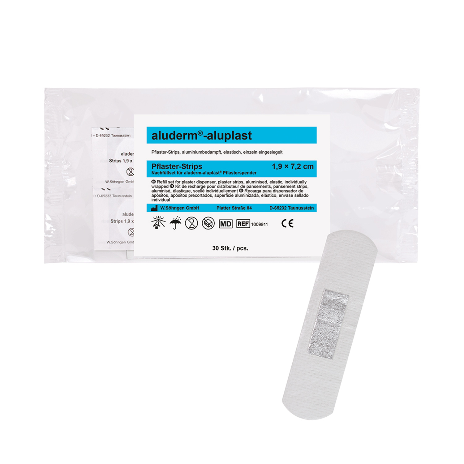 aluderm-aluplast Plaster Strips