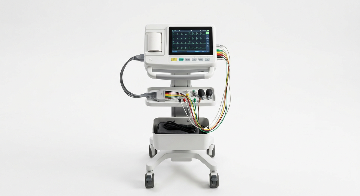 Digital Twelve Channel ECG