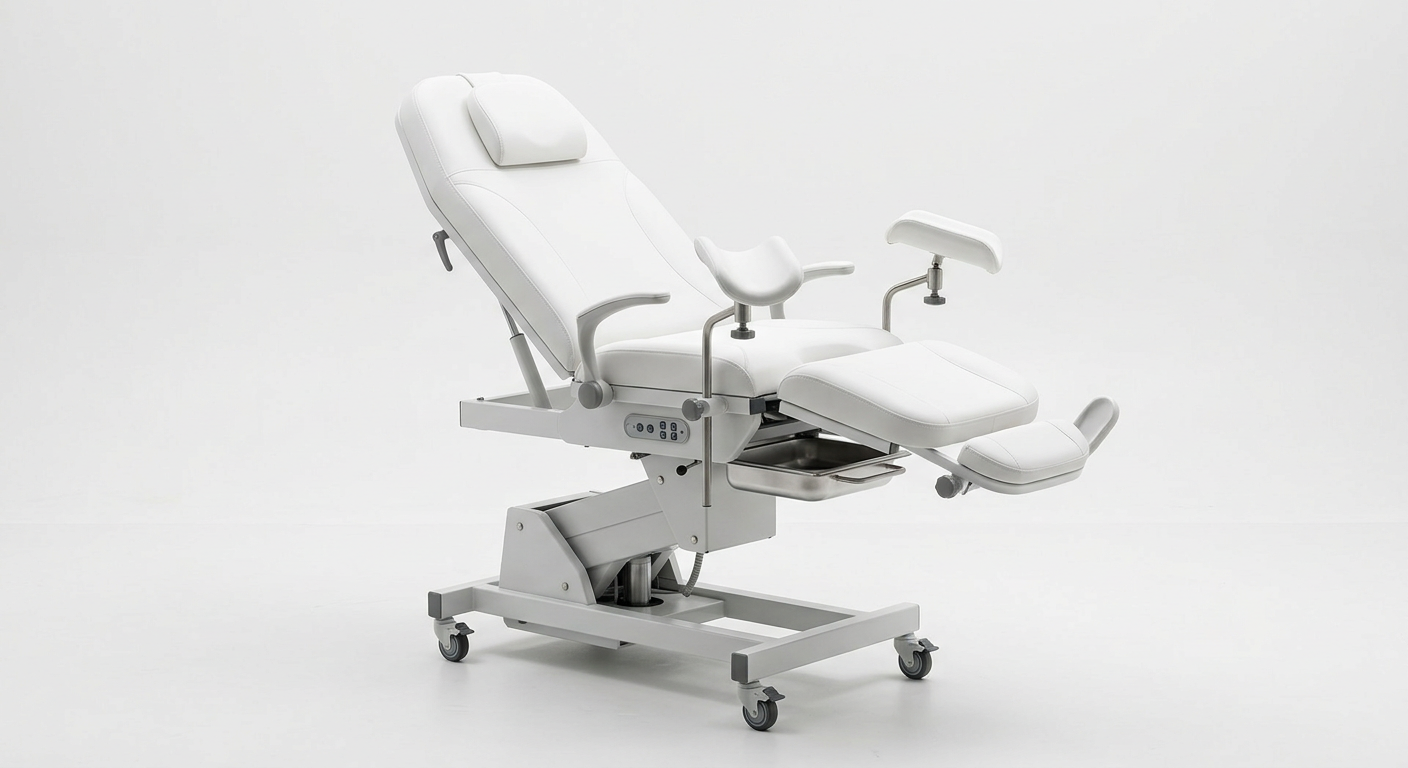 Gynecological examination bed