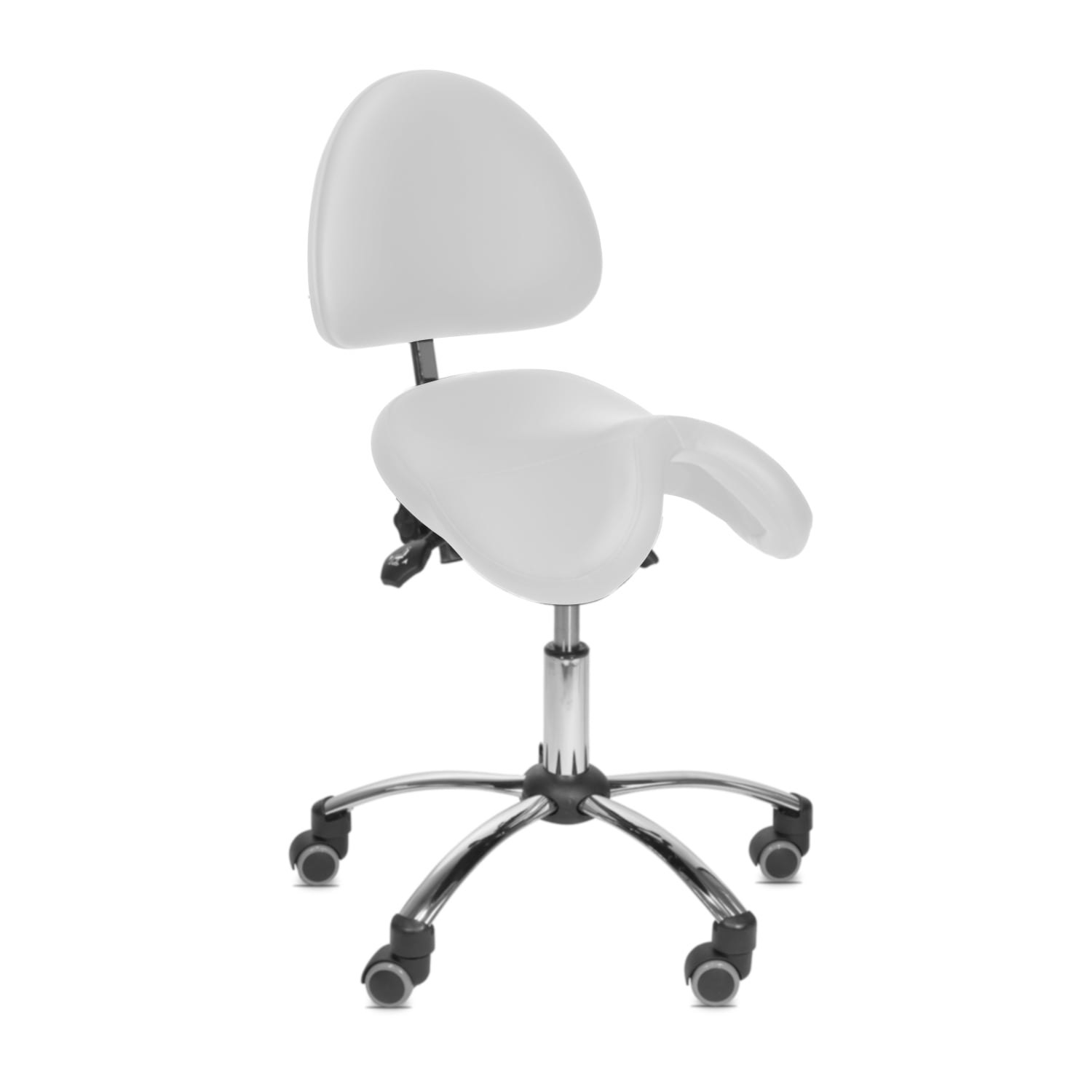 Saddle Stool with Back Support