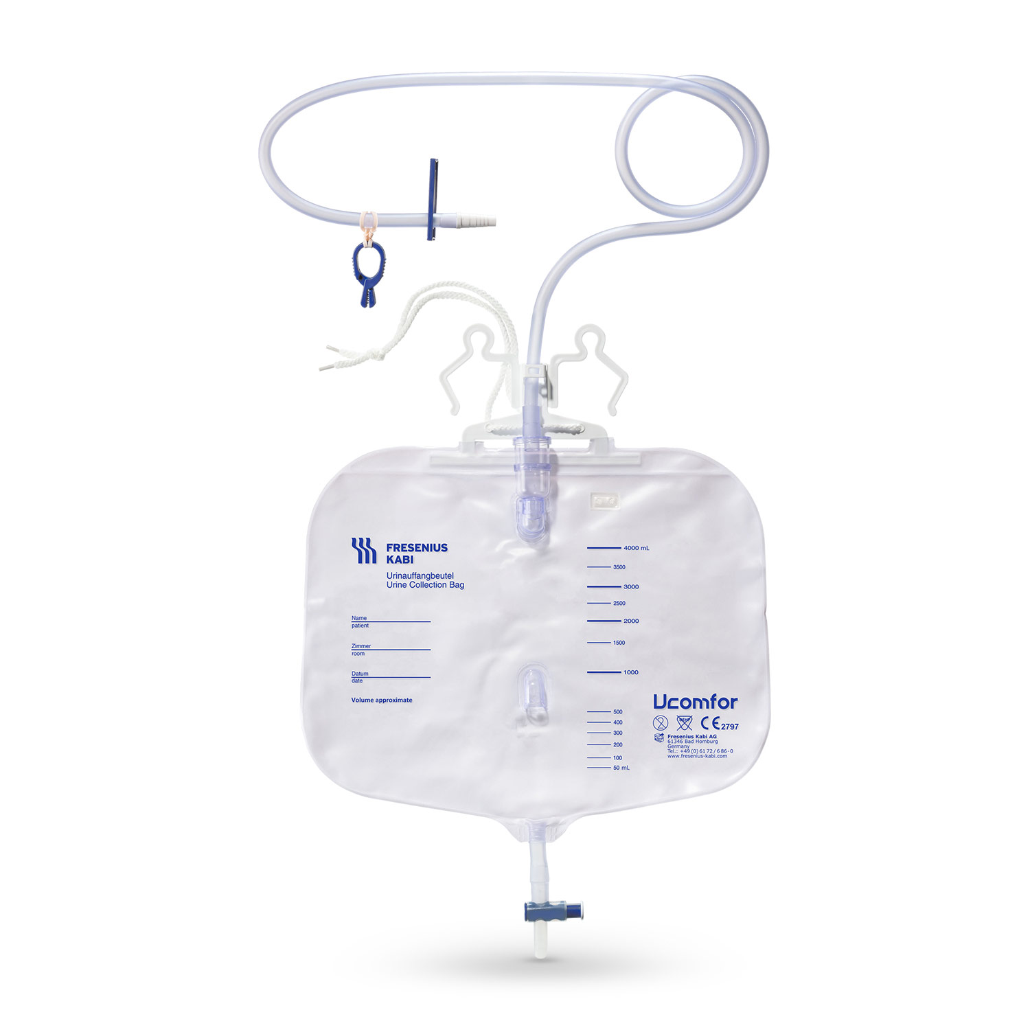 Urine collection bag 4 litre