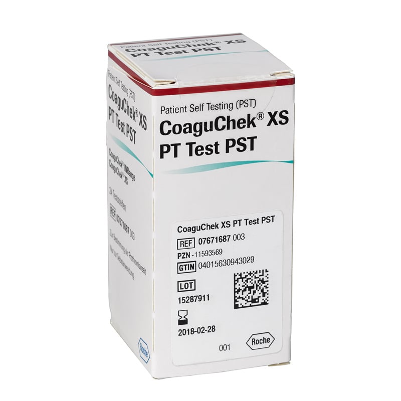 CoaguChek XS PT Test, PST Test Strips