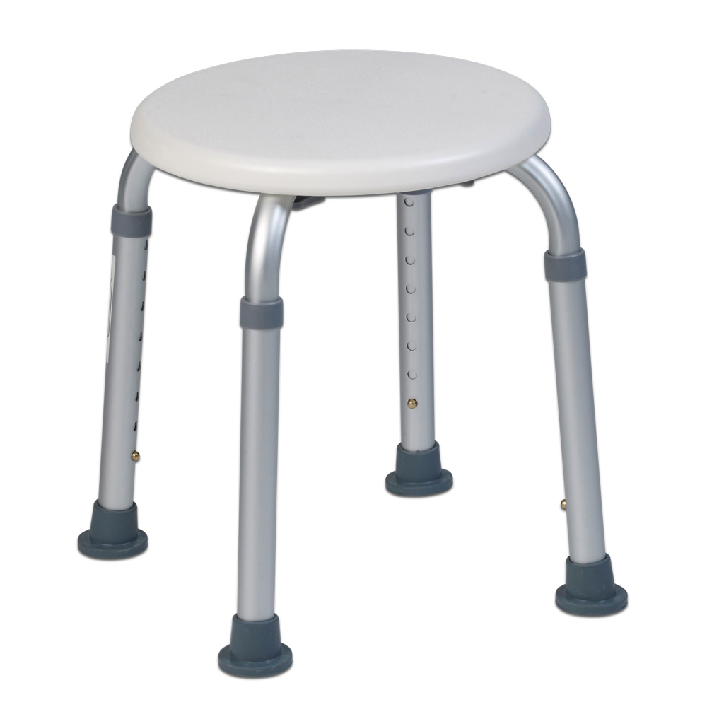 Height-Adjustable Shower Stool