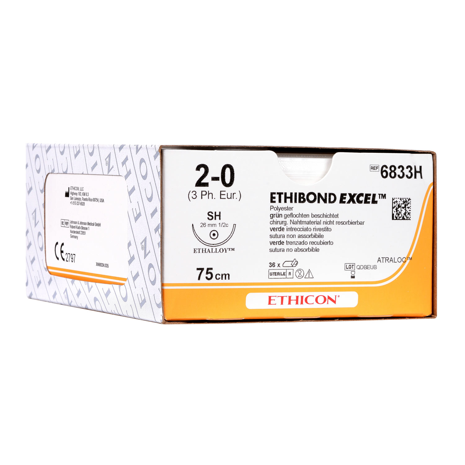 ETHIBOND EXCEL™ VISI-BLACK