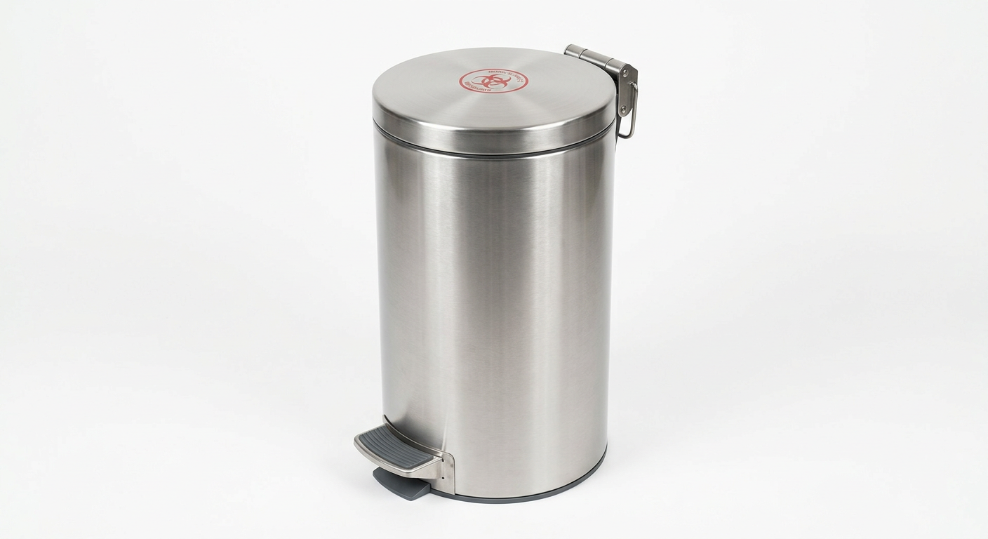 Stainless Steel Garbage Bin