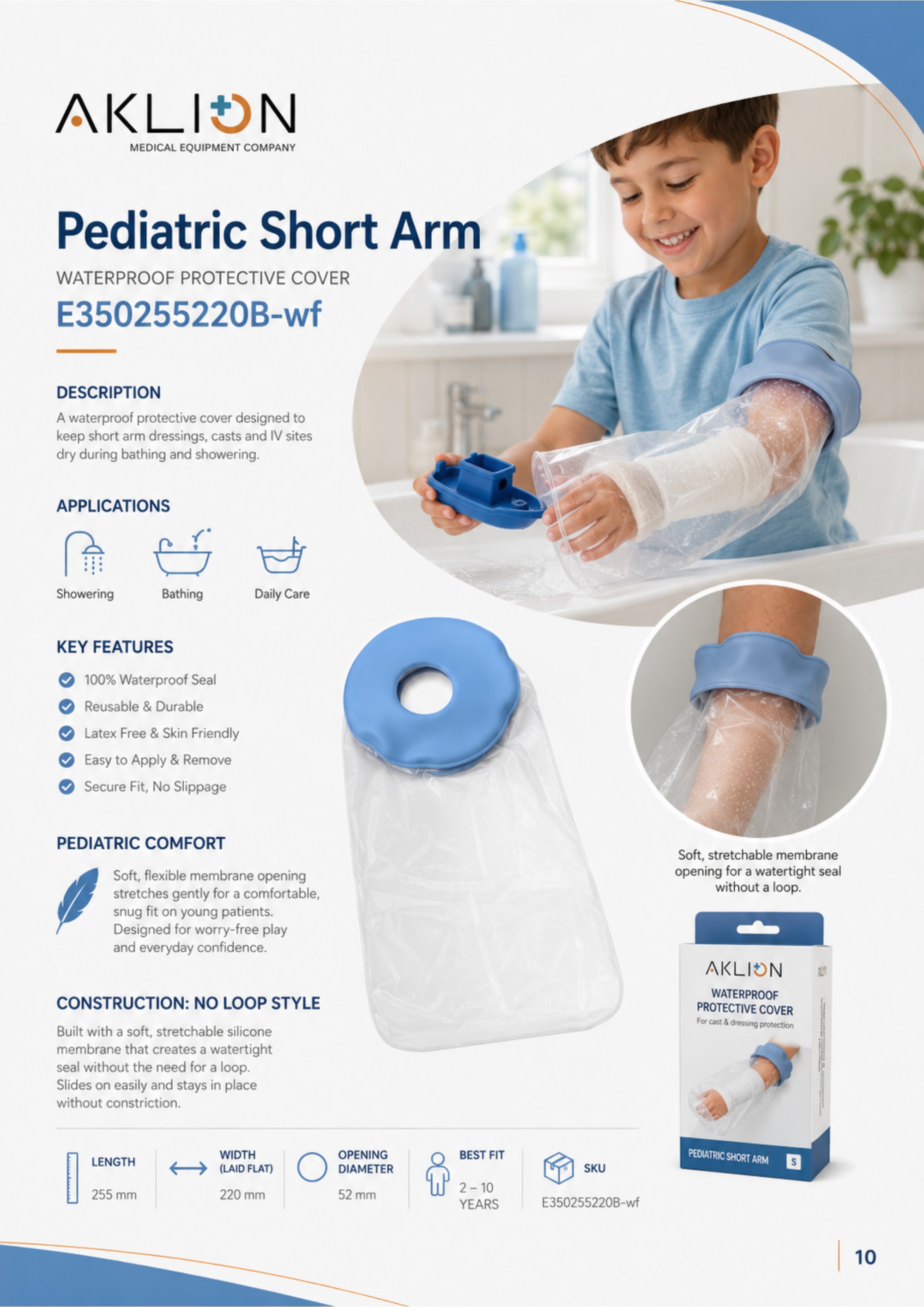 Pediatric Short Arm Cover