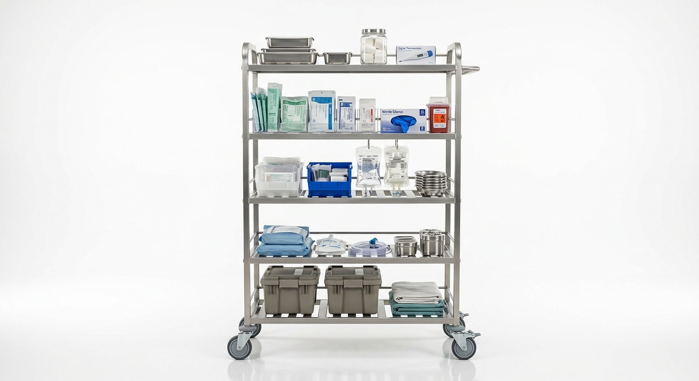 Stainless Steel Instrument Rack