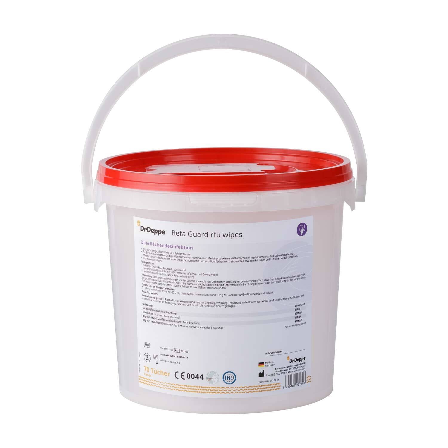 Beta Guard RFU Wipes Bucket Dispenser