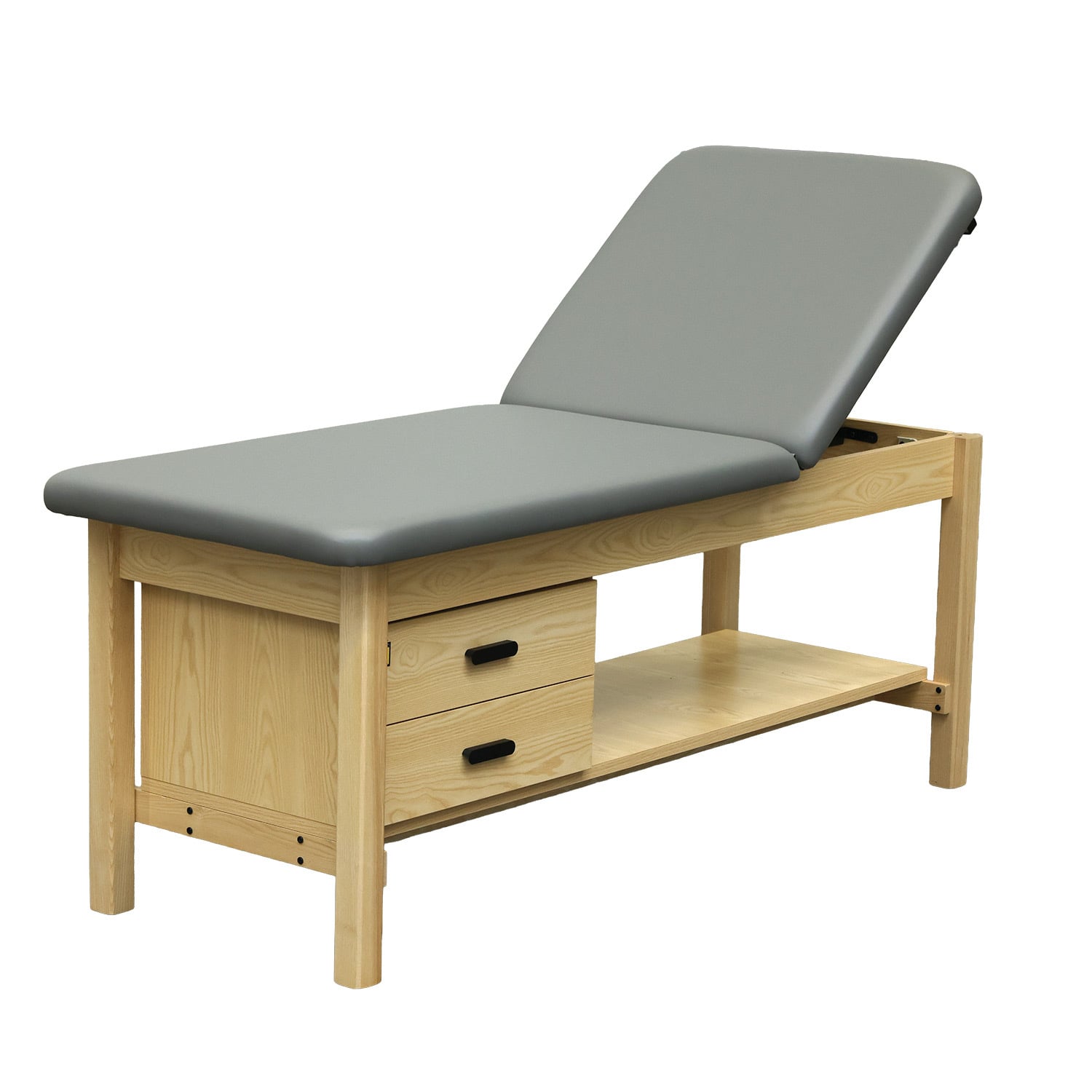 Wooden Exam Table with Drawers