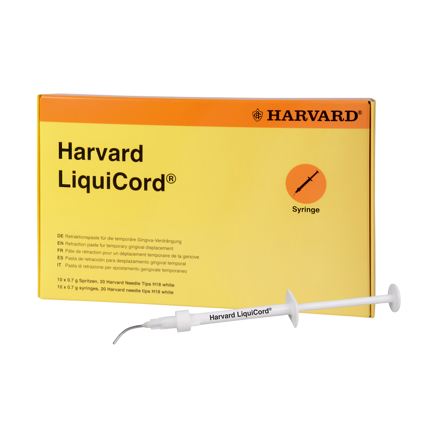 Harvard LiquiCord Syringe